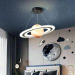 TAKLAMPA.SE Suspension Luminaire Svart Taklampa sovrum planet