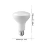 136:175#R80 AC220-240V;14:366#Natural light 4000K;249:54848521#1PCS LED-reflektorlampa E14/E27 (R50/R63/R80)