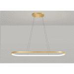 136:200002572#Dimmable With Remote;200000531:1052#Gold 120cm Modern Linjär Taklampa