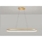 136:200002572#Dimmable With Remote;200000531:365458#Gold 100cm Modern Linjär Taklampa