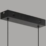 136:200002572#trIcolor;200000531:193#100CM BLACK Modern Lång Taklampa för Matbord