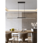 136:200002572#trIcolor;200000531:193#100CM BLACK Modern Lång Taklampa för Matbord