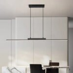 136:200002572#trIcolor;200000531:193#100CM BLACK Modern Lång Taklampa för Matbord