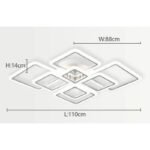 200000531:365458#8 heads Minimalistisk Taklampa i Nordisk Design