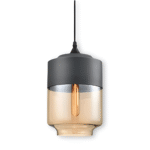 Hem & Trädgård > Belysning > Belysningsarmaturer > Taklampor Svart/Vit Glas Taklampor