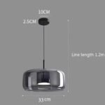 136:200003939#Warm light;200000531:200006152#33CM SG;200007763:201336100 Nordisk Taklampa i Glas