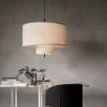 101-Taklampa-Tambour Modern plafondlampa med stilren design