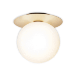 Hem & Trädgård > Belysning > Belysningsarmaturer > Taklampor Stilfull Mattad & Klar Kristallkula LED Taklampa