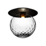 Hem & Trädgård > Belysning > Belysningsarmaturer > Taklampor Stilfull Mattad & Klar Kristallkula LED Taklampa