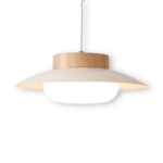 Hem & Trädgård > Belysning > Belysningsarmaturer > Taklampor Japansk Hänglampa i Krämfärgad Skålform