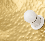 Hem & Trädgård > Belysning > Belysningsarmaturer > Taklampor Lyxig Pendellampa med Lotusblad i Guld