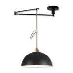 Hem & Trädgård > Belysning > Belysningsarmaturer > Taklampor Justerbar Järn Kuppel Hänglampa