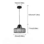 Hem & Trädgård > Belysning > Belysningsarmaturer > Taklampor Elegant Taklampa