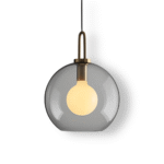 Lamps Enkelsidig Vintage Glasglobslampa