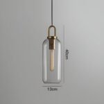 Lamps Enkelsidig Vintage Glasglobslampa