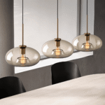 Hem & Trädgård > Belysning > Belysningsarmaturer > Takarmaturer Taklampa i Glas för Industriellt Loft