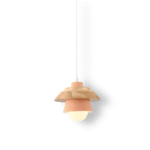 Pendant Lights Minimalistiska Macaron-Pendellampor av Trä