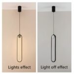 Pendant Lamp Långsträckt LED-Hänglampa