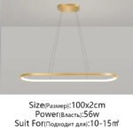 Modern Linjär Taklampa