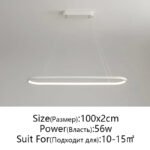 Modern Linjär Taklampa