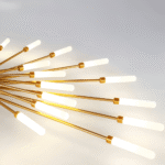 Hem & Trädgård > Belysning > Belysningsarmaturer > Taklampor Lyxig Fyrverkeridesign Nordisk LED Taklampa