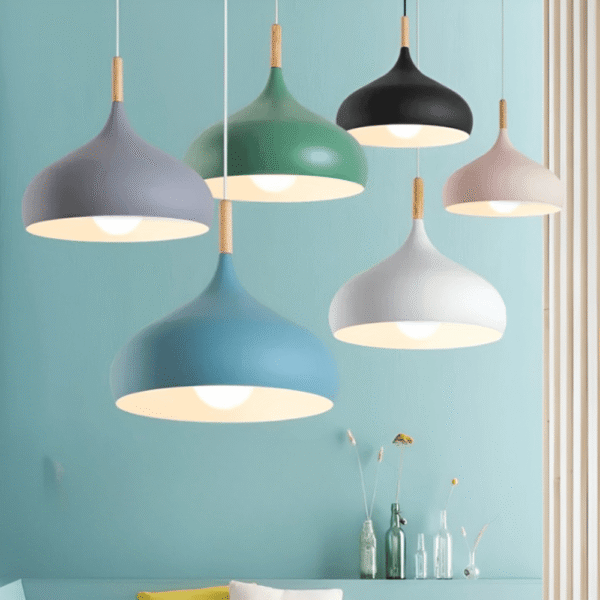 Ceiling lamps Livlig LED-krona Med ett Huvud