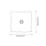 Design taklampa i ljus textil