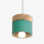 Hem & Trädgård > Belysning > Belysningsarmaturer > Takarmaturer Cylinder Chic Pendellampa i Metall och Varmt Trä