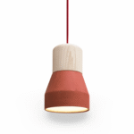 Hem & Trädgård > Belysning > Belysningsarmaturer > Takarmaturer dksls Taklampa av Betong med Inslag av Trä