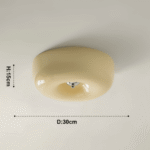 Hem & Trädgård > Belysning > Belysningsarmaturer > Takarmaturer Modern skandinavisk taklampa i vitt glas