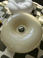 Hem & Trädgård > Belysning > Belysningsarmaturer > Takarmaturer Modern skandinavisk taklampa i vitt glas