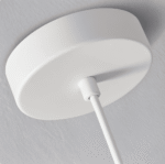 Hem & Trädgård > Belysning > Belysningsarmaturer > Takarmaturer Pendellampa i Metall med Nordiskt Träkorn