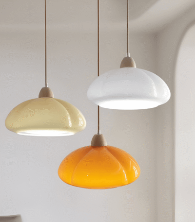 Hem & Trädgård > Belysning > Belysningsarmaturer > Takarmaturer Pumpkin-inspirerad pendellampa