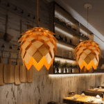 Hem & Trädgård > Belysning > Belysningsarmaturer > Takarmaturer Rustik Tallkottlampa