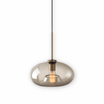 Hem & Trädgård > Belysning > Belysningsarmaturer > Takarmaturer Taklampa i Glas för Industriellt Loft