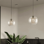 Hem & Trädgård > Belysning > Belysningsarmaturer > Takarmaturer Taklampa i Glas för Industriellt Loft