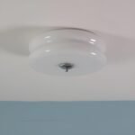 Hem & Trädgård > Belysning > Belysningsarmaturer > Takarmaturer Taklampa i Krämfärgat Glas