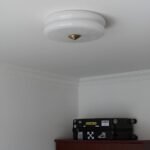 Hem & Trädgård > Belysning > Belysningsarmaturer > Takarmaturer Taklampa i Krämfärgat Glas