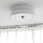 Hem & Trädgård > Belysning > Belysningsarmaturer > Takarmaturer Taklampa i Krämfärgat Glas