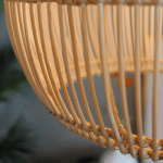 Hem & Trädgård > Belysning > Belysningsarmaturer > Takarmaturer TB006WDD40NO Pendellampa i Geometriskt Vävd Rotting