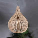 Hem & Trädgård > Belysning > Belysningsarmaturer > Takarmaturer TB006WDD40NO Pendellampa i Geometriskt Vävd Rotting