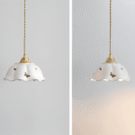 Hem & Trädgård > Belysning > Belysningsarmaturer > Taklampor Charmig Fjäril Keramik LED Hänglampa