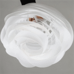 Hem & Trädgård > Belysning > Belysningsarmaturer > Taklampor Dekorativ PVC Floral LED Hänglampa