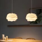 Hem & Trädgård > Belysning > Belysningsarmaturer > Taklampor Dekorativ PVC Floral LED Hänglampa