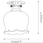 Hem & Trädgård > Belysning > Belysningsarmaturer > Taklampor Dekorativ Vintage Harformad LED Taklampa