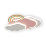 Hem & Trädgård > Belysning > Belysningsarmaturer > Taklampor dksls Färgglad Moln och Regnbåge LED Taklampa