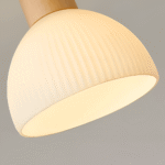 Hem & Trädgård > Belysning > Belysningsarmaturer > Taklampor dksls Ribbad LED Taklampa i Glas