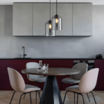 Hem & Trädgård > Belysning > Belysningsarmaturer > Taklampor Dubbelglas Skärm Hänglampa