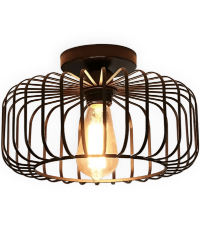 Hem & Trädgård > Belysning > Belysningsarmaturer > Taklampor E27 Fågelbur Taklampa