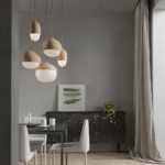 Hem & Trädgård > Belysning > Belysningsarmaturer > Taklampor E27 Vintage Hängande Lampa med Mattat Glaskupa